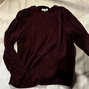 Puff sleeve madewell t shirt